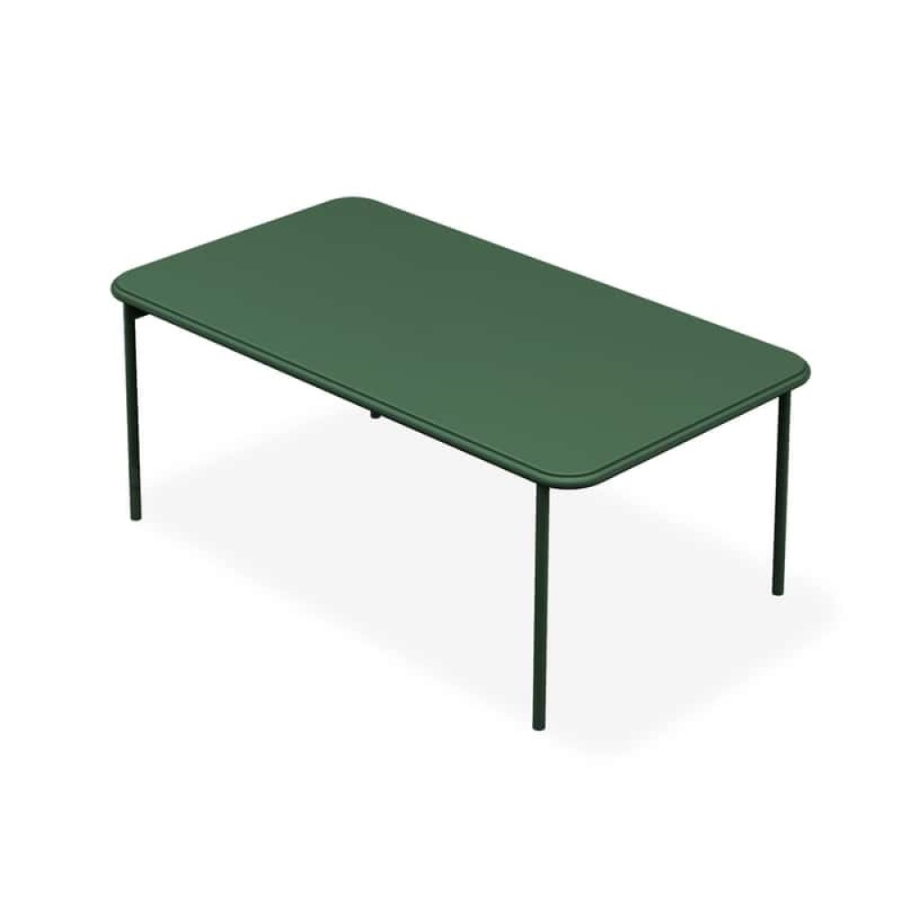 maalattu teräspöytä